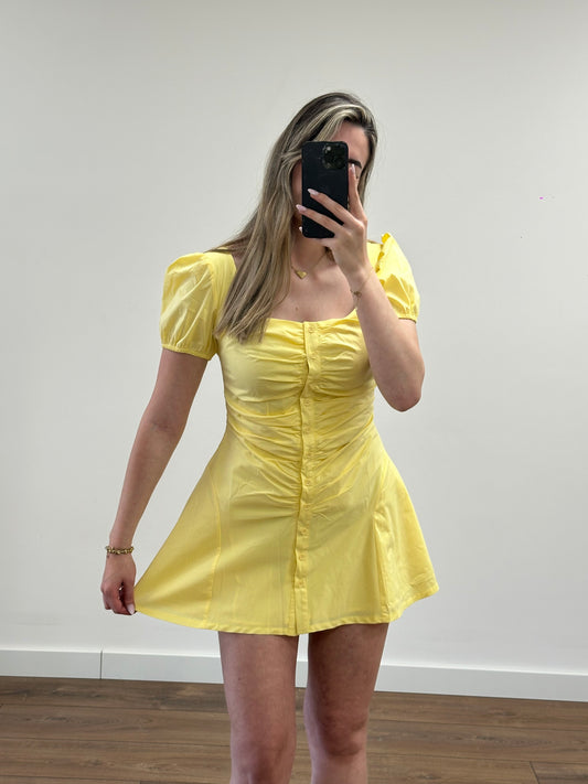 Jurk Polly - Yellow
