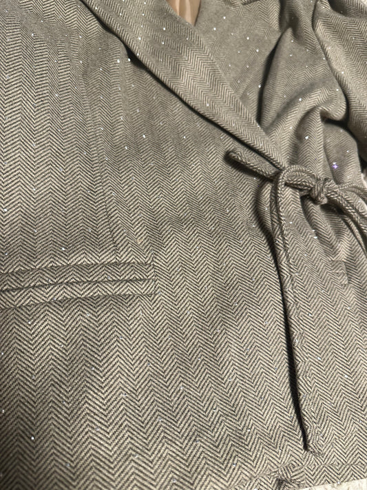 Diamond blazer Taupe