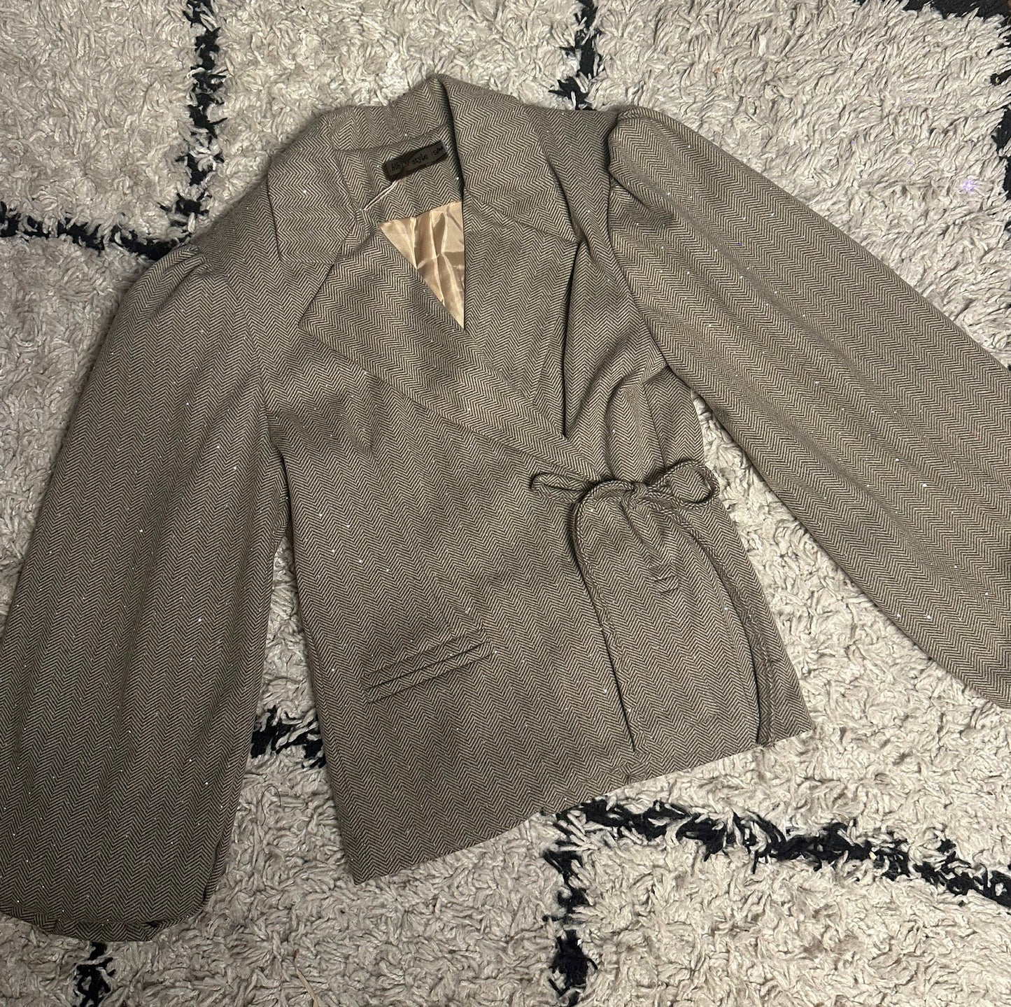 Diamond blazer Taupe