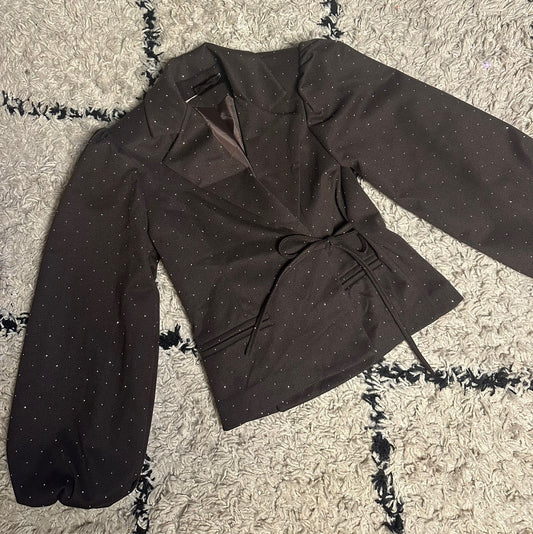 Diamond blazer Brown