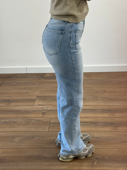 Pocket Jeans - Light Wash