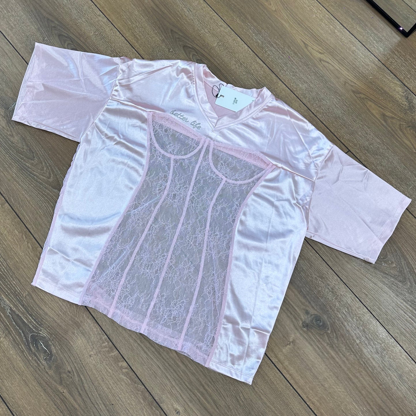 Better Life Satin Tee