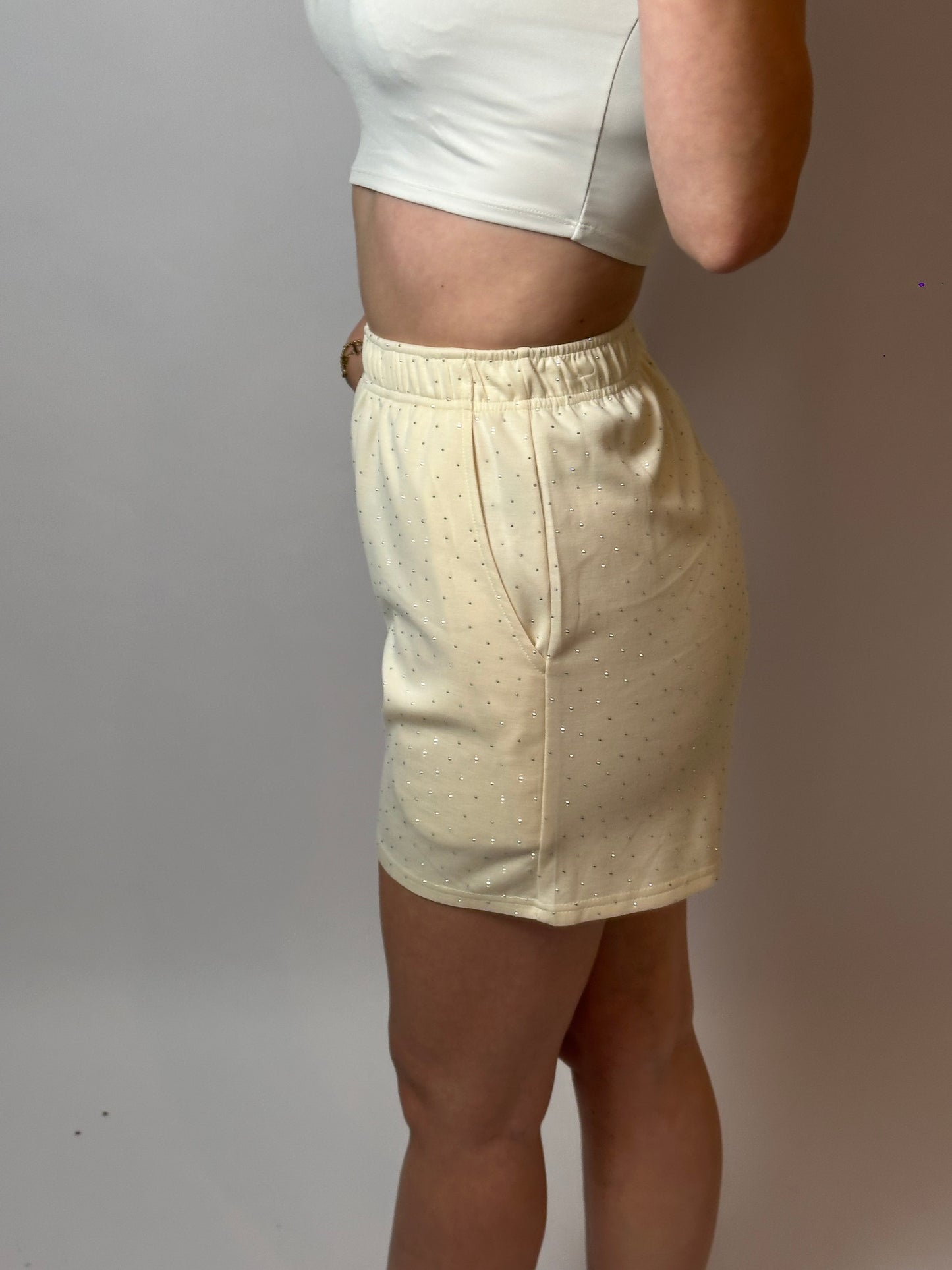 Didi Short Strass - Creme