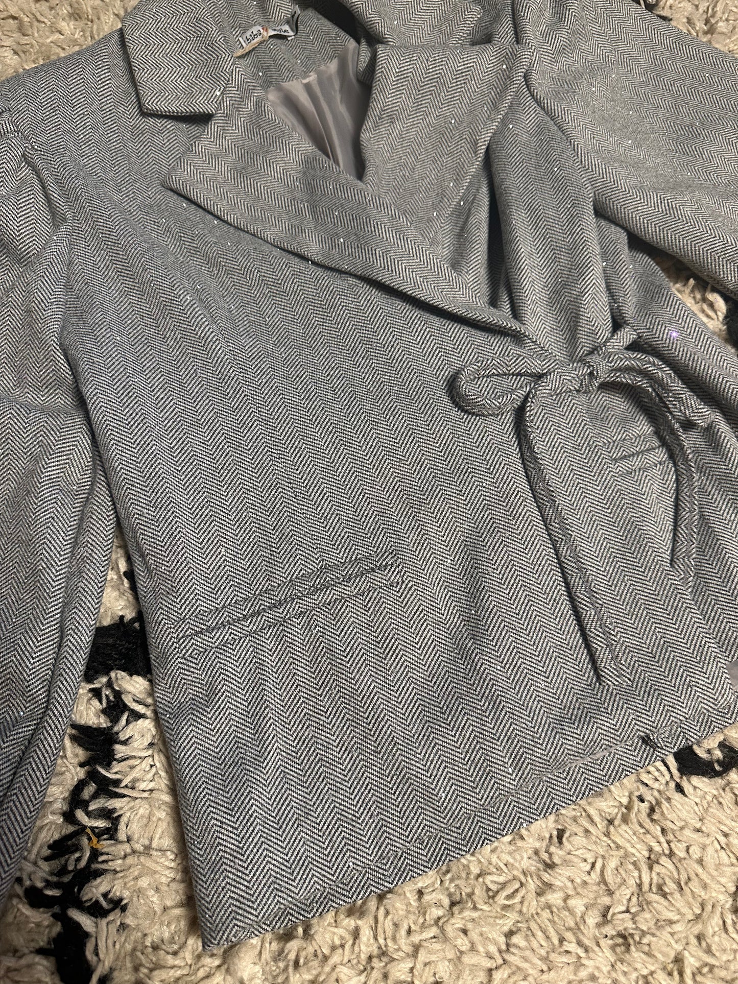 Diamond blazer Grey