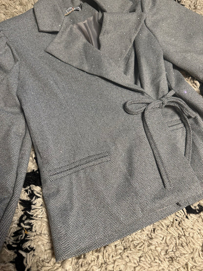 Diamond blazer Grey