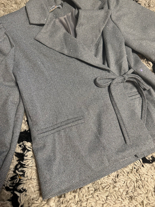Diamond blazer Grey